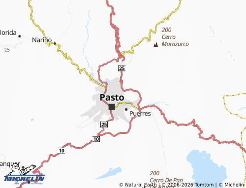 Mapa MICHELIN El Paraíso - ViaMichelin
