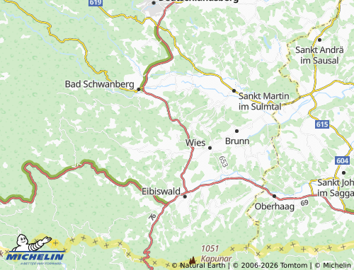 MICHELIN Etzendorf map - ViaMichelin