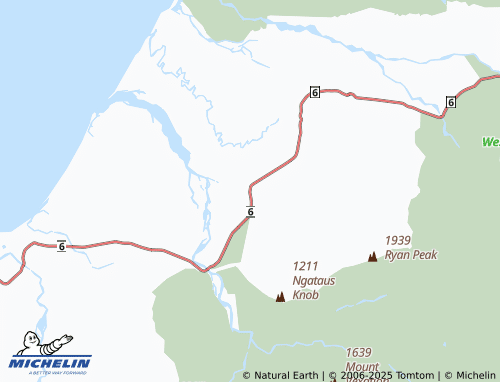 MICHELIN Karangarua map - ViaMichelin