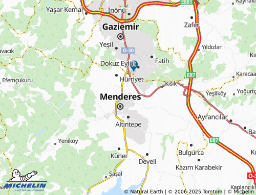 MICHELIN Gazipaşa map - ViaMichelin