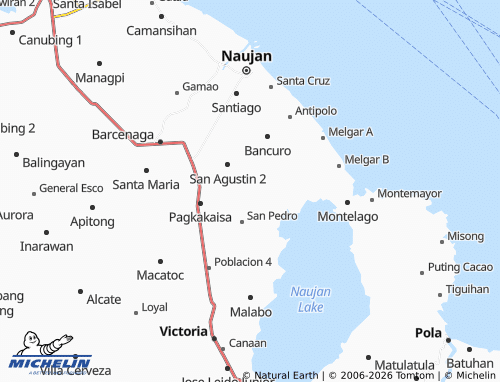 Mappa MICHELIN Santa Isabel - ViaMichelin