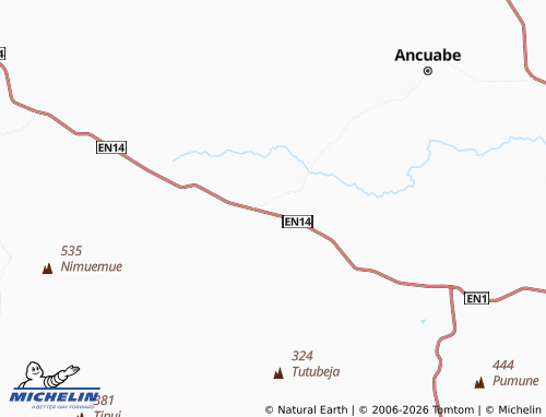 Mappa MICHELIN Nanripo - ViaMichelin