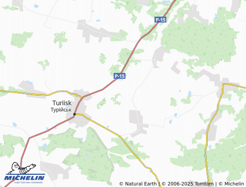 Mappa MICHELIN Volytsia - ViaMichelin