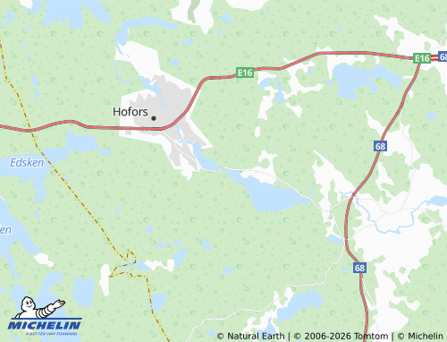 Mapa MICHELIN Fagersta - ViaMichelin