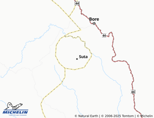 MICHELIN Suta map - ViaMichelin