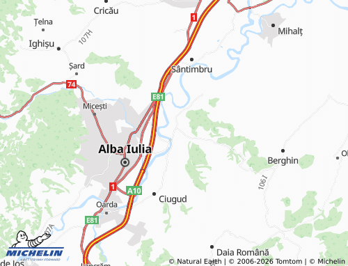 MICHELIN Teleac map - ViaMichelin