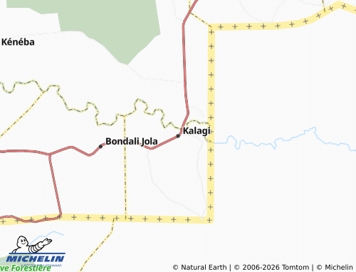 Mappa MICHELIN Kalagi - ViaMichelin