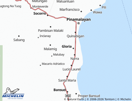MICHELIN Alma Villa map - ViaMichelin