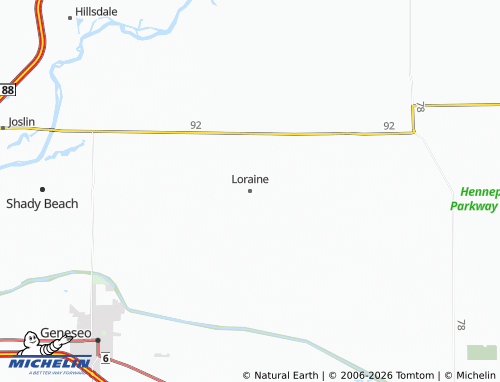 Mapa MICHELIN Loraine - ViaMichelin