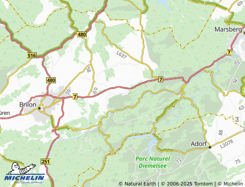 MICHELIN Rösenbeck map - ViaMichelin