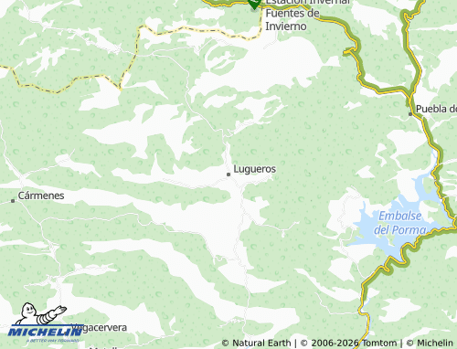 Mappa MICHELIN Lugueros - ViaMichelin