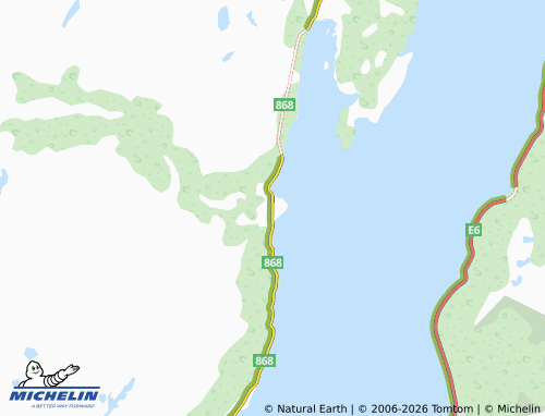 MICHELIN Furuflaten map - ViaMichelin