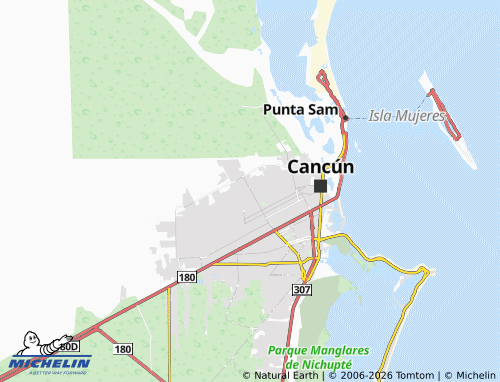 Mappa MICHELIN Agua Azul - ViaMichelin