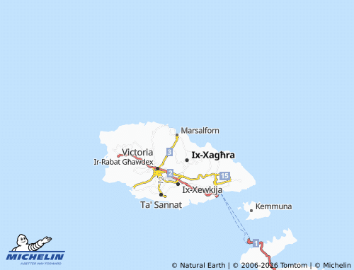Mapa MICHELIN Marsalforn - ViaMichelin