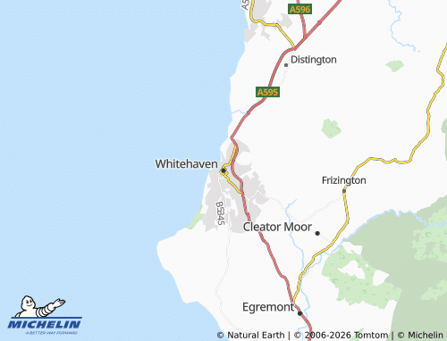 Carte MICHELIN Whitehaven - ViaMichelin