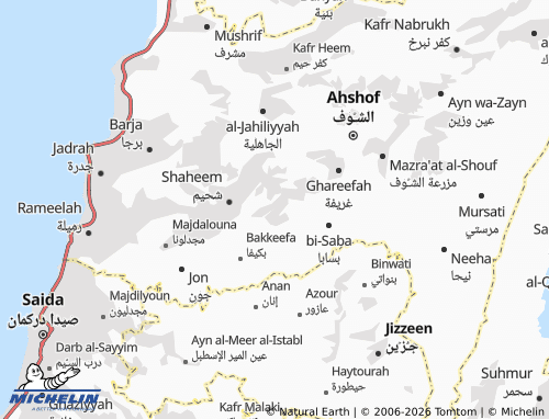 Mapa MICHELIN Za'rouriyyah - ViaMichelin