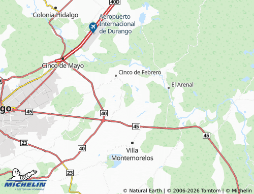 Mappa MICHELIN Francisco Villa Nuevo - ViaMichelin
