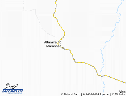 MICHELIN Altamira do Maranhão map - ViaMichelin