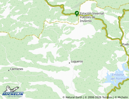 MICHELIN Cerulleda map - ViaMichelin
