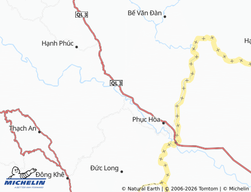 Mapa MICHELIN Phục Hòa - ViaMichelin