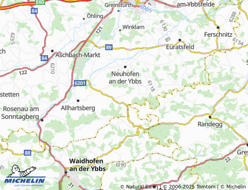 Carte MICHELIN Toberstetten - ViaMichelin