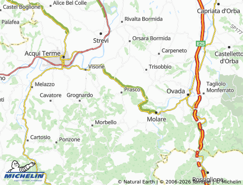 Mapa MICHELIN Prasco - ViaMichelin