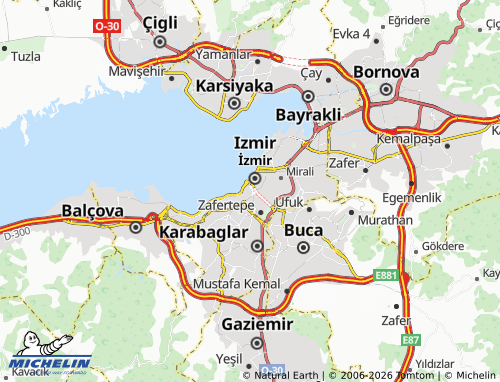 MICHELIN Çahabey map - ViaMichelin