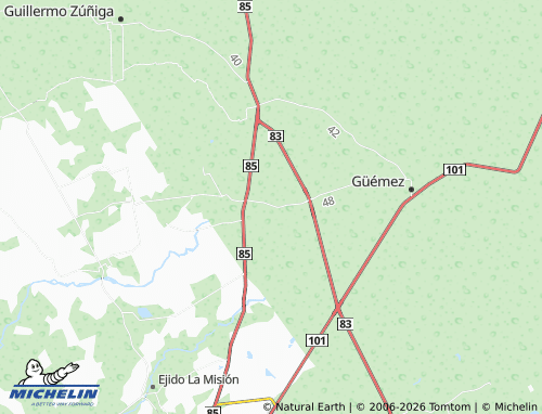 Mappa MICHELIN San Cayetano - ViaMichelin