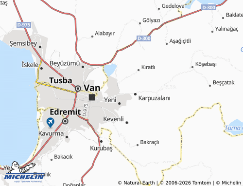 Mappa MICHELIN Bostaniçi - ViaMichelin