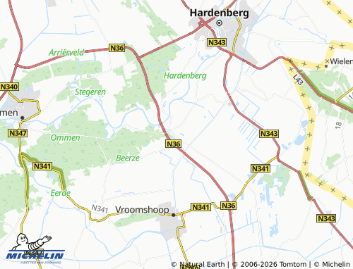 Mapa MICHELIN Mariënberg - ViaMichelin