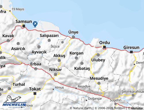 Mapa MICHELIN Kumru - ViaMichelin