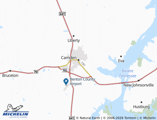 Mapa MICHELIN Camden - ViaMichelin