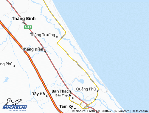 Mapa MICHELIN Bình Nam - ViaMichelin