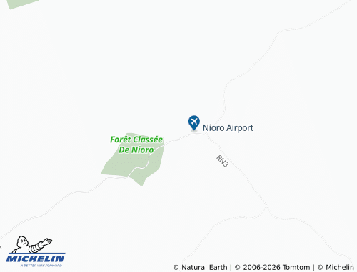 MICHELIN Nioro map - ViaMichelin