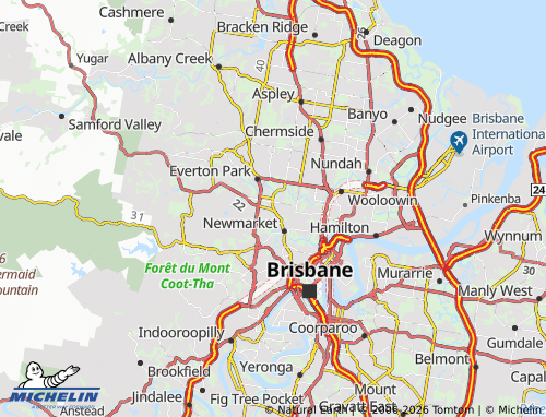 Mapa MICHELIN Alderley - ViaMichelin