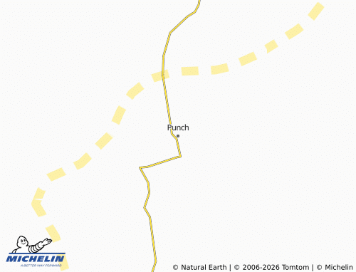MICHELIN Punch map - ViaMichelin