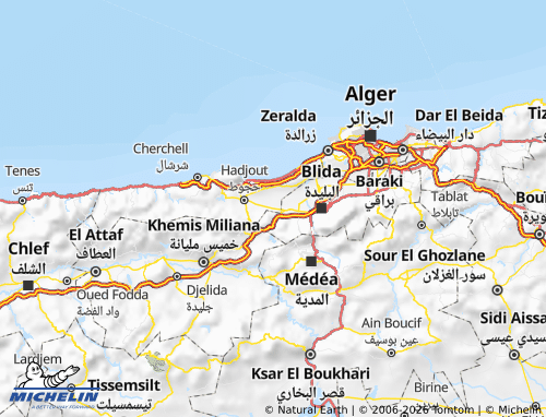 MICHELIN Hammar al-'Ayn map - ViaMichelin