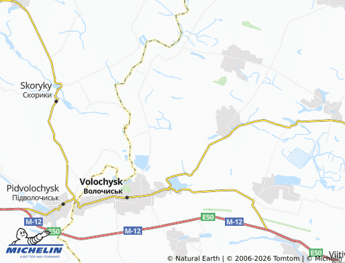 Carte MICHELIN Butivtsi - ViaMichelin