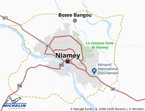 Mappa MICHELIN Abidjan - ViaMichelin
