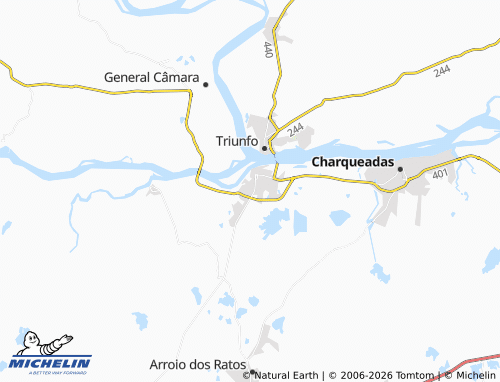 Mapa MICHELIN Cidade Alta - ViaMichelin