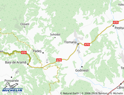 Carte MICHELIN Isvarna - ViaMichelin
