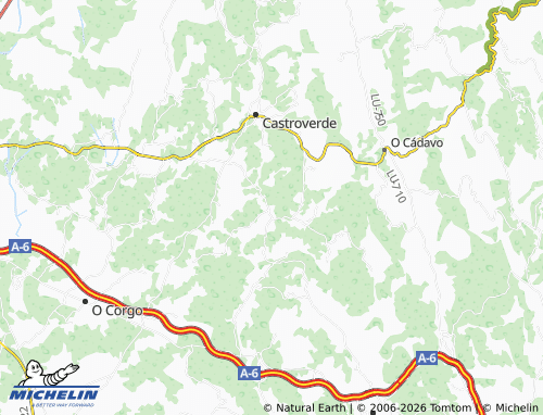 Carte MICHELIN Feirobal - ViaMichelin