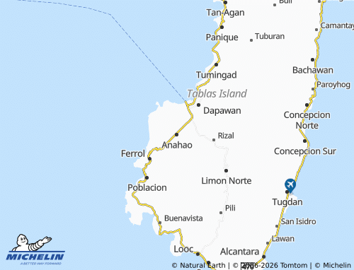 MICHELIN Anahao map - ViaMichelin