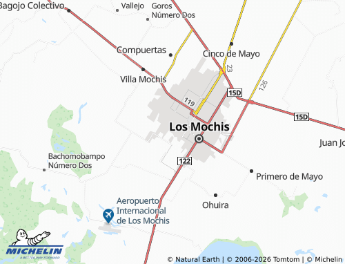 Mapa MICHELIN Santa Teresa - ViaMichelin