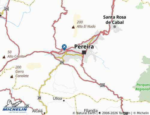 Carte MICHELIN Cachipay - ViaMichelin