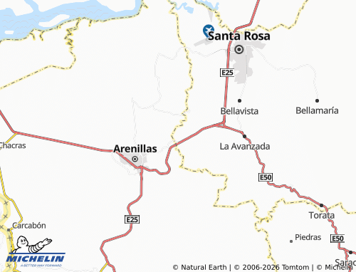 MICHELIN San Antonio map - ViaMichelin