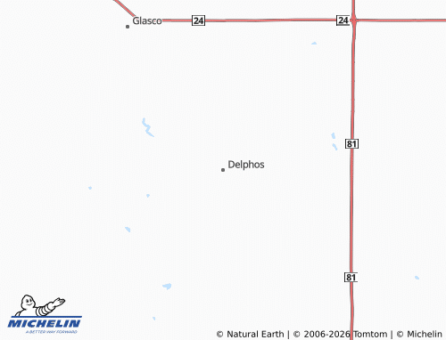 Mappa MICHELIN Delphos - ViaMichelin