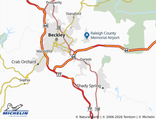 Mapa MICHELIN Beaver - ViaMichelin