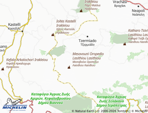 MICHELIN Magoulas map - ViaMichelin