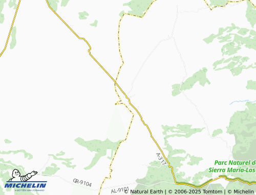 MICHELIN La Cañada de Cañepla map - ViaMichelin